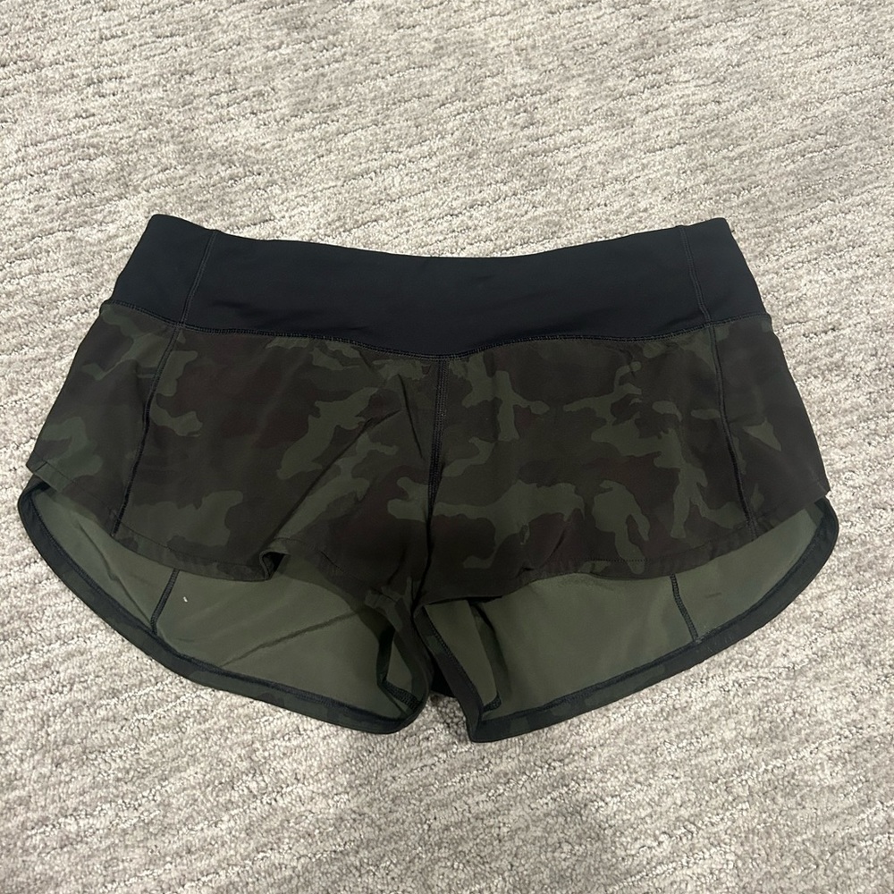 Lululemon camo shorts